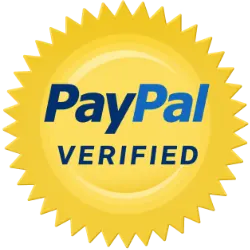 PayPal Verified gold seal badge